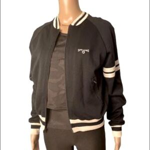 VIntage Spalding Basketball Jacket size Medium in mint condition!